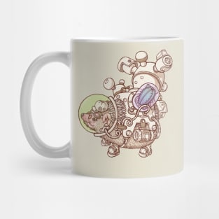 Hedgehog space suits Mug